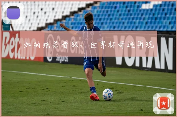 加纳绝杀晋级，世界杯奇迹再现