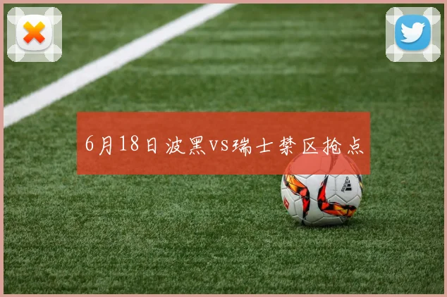 6月18日波黑vs瑞士禁区抢点
