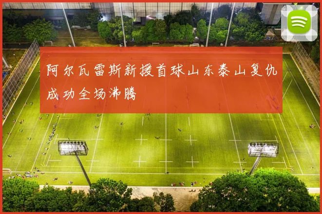 阿尔瓦雷斯新援首球山东泰山复仇成功全场沸腾